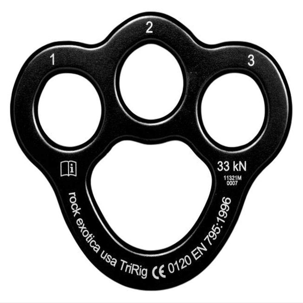 Rock Exotica TriRig - Ultra-Light 3-Hole Rigging Plate