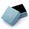 DoubleAccent Sterling Silver White & Simulated Blue Sapphire CZ Baguette Eternity Band 3MM (Size 5 to 10), 5 view 3