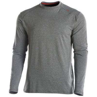 tasc Performance Carrollton Long Sleeve T-Shirt, Heather Gray, XX-Large
