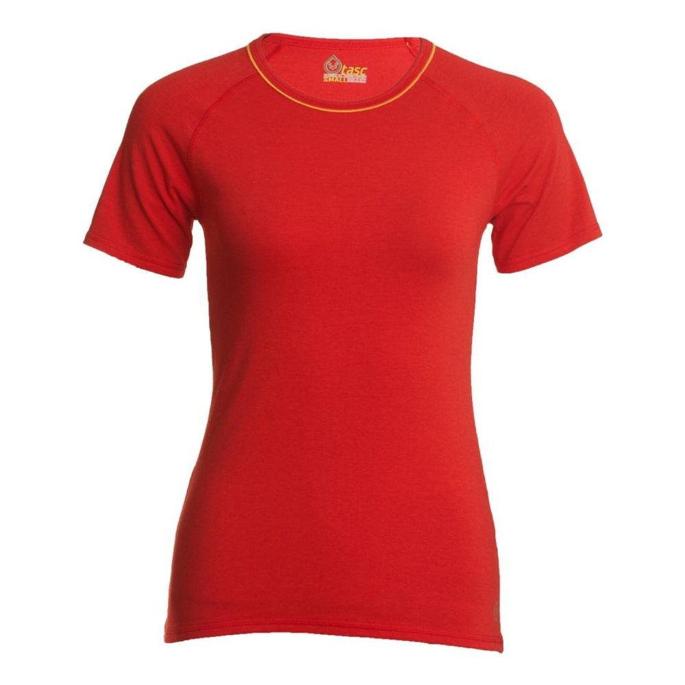 tasc Performance Women's Pursue T-Shirt, Persimmon, Small