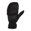 Carhartt Mens Hunt Fleece Camo Flip Mitten Cold Weather Gloves, Black, XX-Large US view 3