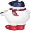 FOCO New York Yankees Thematic Snowman view 3