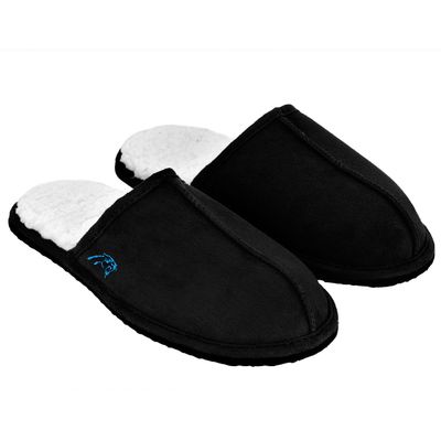 FOCO Carolina Panthers Mens High End Open Back Slide Slipper Extra Large