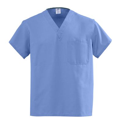 Medline Angelstat Unisex Reversible V-neck Scrub Top M610nthl-ca, 1 Pound