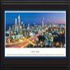 Atlanta, Georgia at Twilight - Blakeway Panoramas Skyline Posters with Deluxe Frame view 4