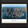 Boston, Massachusetts - Blakeway Panoramas Skyline Posters with Deluxe Frame view 1
