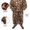 Arcturus 3D Ghillie Leaf Suit: Lightweight, Breathable Leafy Camo Suit for Hunting, Paintball, and Airsoft with Over 1,000 Laser-Cut Leaves (Fall Forest, ML) view 3