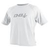 O'Neill Wetsuits Men's 24-7 Tech Short Sleeve Crew Shirt, White, X-Small view 1