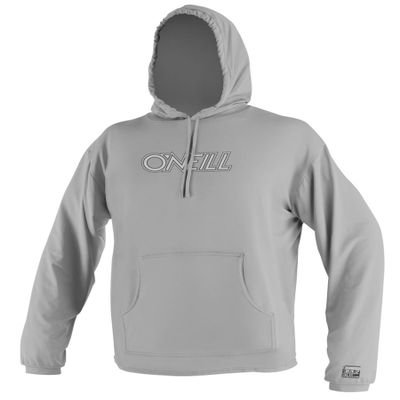 O'Neill Wetsuits Men's 24-7 Tech Long Sleeve Hoodie, Flint, Small