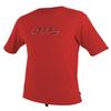 O'Neill Wetsuits Youth Tech 24-7 Short Sleeve Crew Shirt, Red, 14 view 1