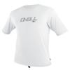 O'Neill Wetsuits Youth Tech 24-7 Short Sleeve Crew Shirt, White, 4 view 1