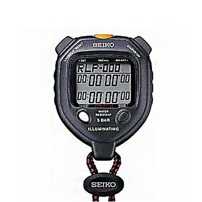 Seiko LED Light Display 100 Lap Memory Stopwatch S058