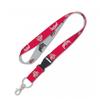 NCAA Ohio State Buckeyes LanyardLanyard with Detachable Buckle, Team Colors, One Size view 1