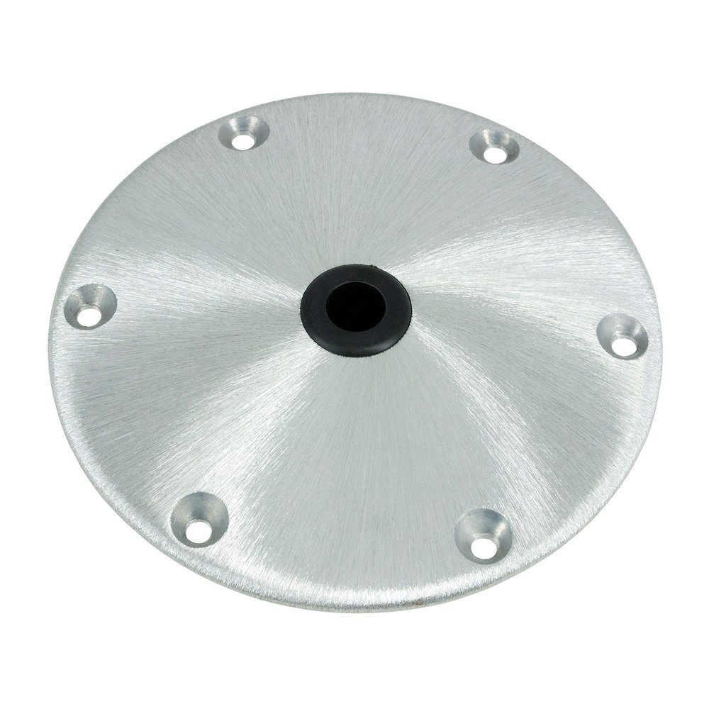 SPRINGFIELD 1620017-7 Round Aluminum Base for Kingpin Posts - 8"