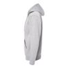 Independent Trading Co. Hooded Full-Zip Sweatshirt XL Grey Heather view 4