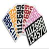 A&R Sports Number Decals, 2-Inch, Red view 2