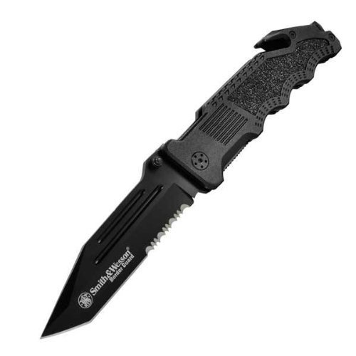 BK-101-6-BK. 6" Revolutionary British Commando Boot Knife (Black Handle) brass sharp edge dagger camping hunting hunt weapon panthhTDd