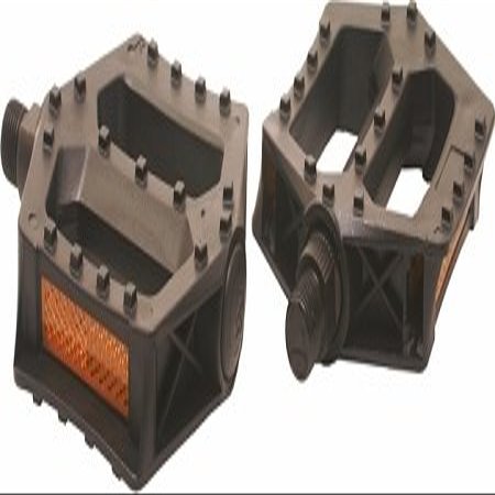 Big Roc Tools Nylon Pedal Set Black - Size 100mm X 105mm