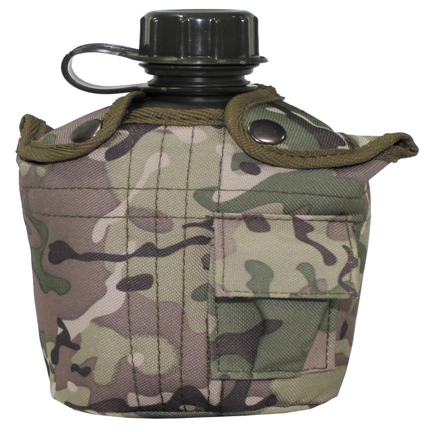 MFH US Style Canteen Operation Camo