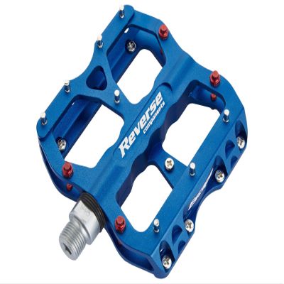 Reverse Escape Flat Bicycle Pedal Blue