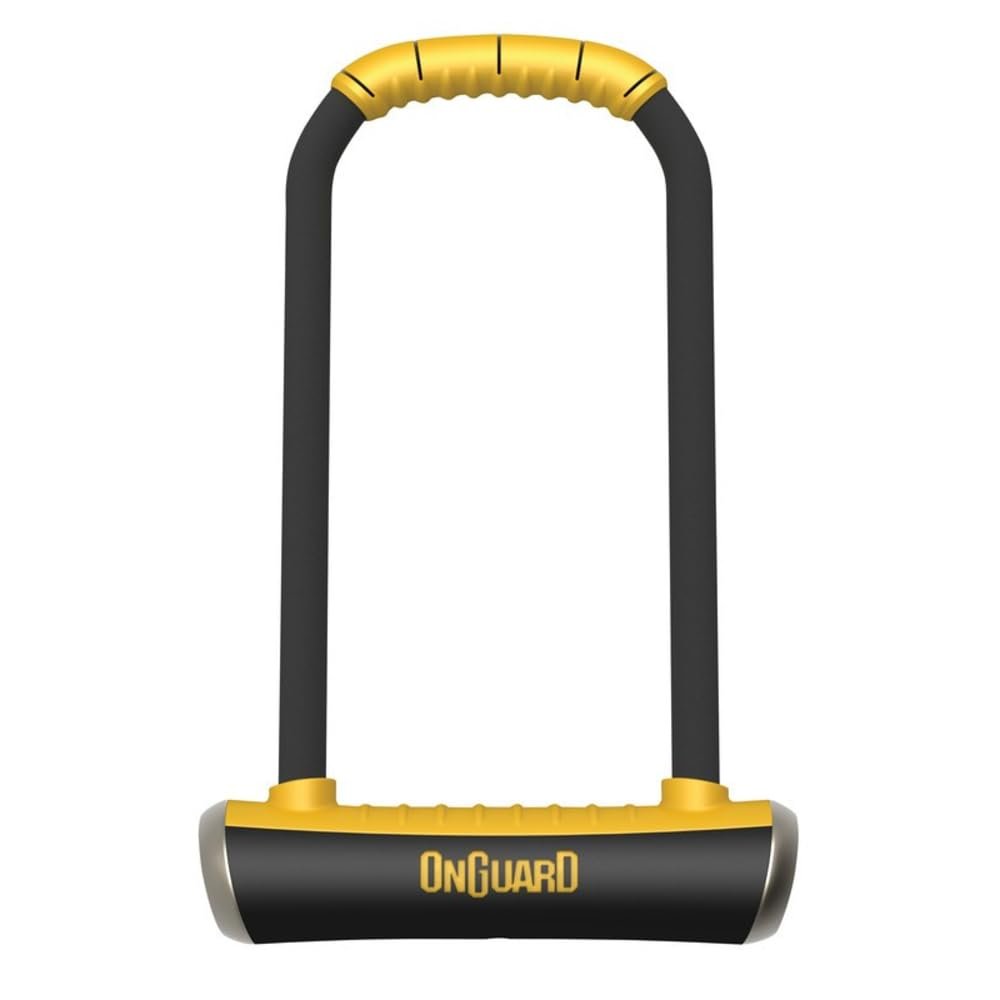 On-Guard Pitbull LS-8002 Keyed Shackle Lock, Black, 11.5 x 29.2 cm