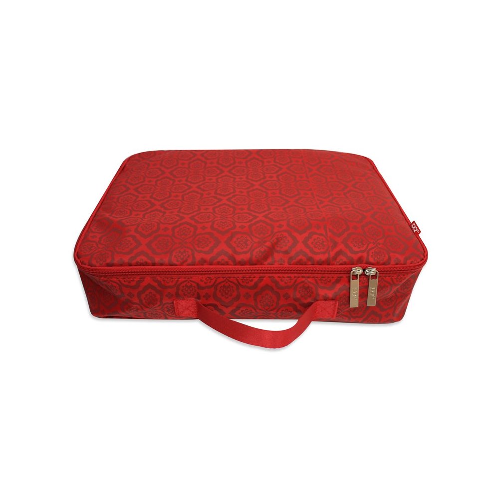 Dqco packing cube M Red Floret PCM-1326 (japan import)