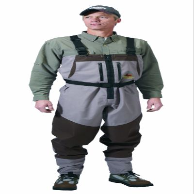CADDIS Northern Guide Zippered Breathable Stockingfoot Wader, Medium