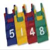 S&S Worldwide Nylon Numbered Pinnies, Blue, Blue view 1