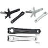 DIXNA V23P026 La Crank Arm Set, Color/Crank Length: 5.5 inches (140 mm), Silver view 1