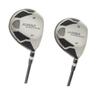 AGXGOLF Magnum XS 3 + 5 Fairway Woods Set: Right Hand Men's Cadet (-1 inch) Length, Senior Flex Graphite Shafts + Head Covers; USA Built! view 1