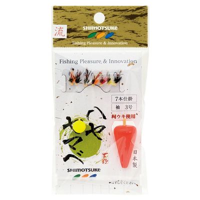 SHIMOTSUKE Haya Hair Hook, Gimming, Streamlined Sleeves, 4, 7 Pieces