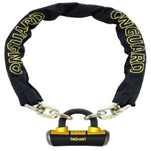 Onguard Mastiff Chain Lock - 180cm x 10mm (6 Feet x 0.39 Inch) - 8019L