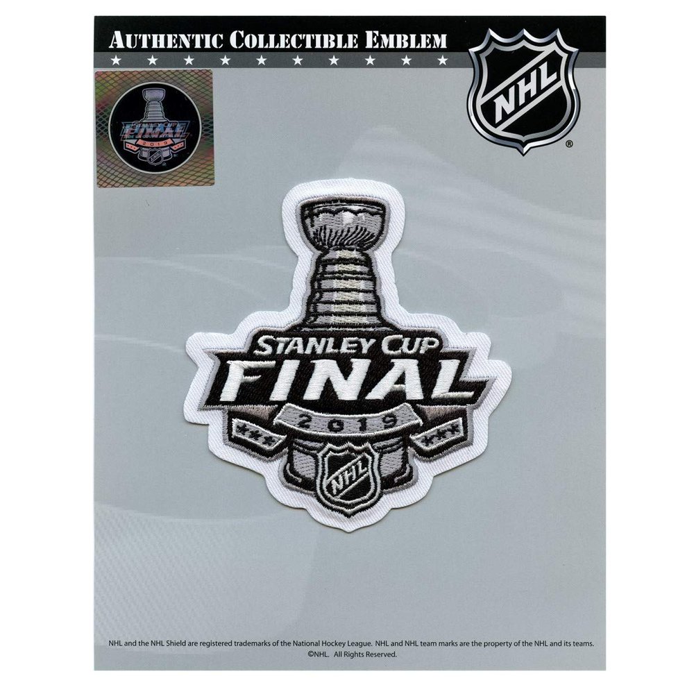 2019 Stanley Cup Final Patch Official Licensed Patch in Package with Holographic Seal