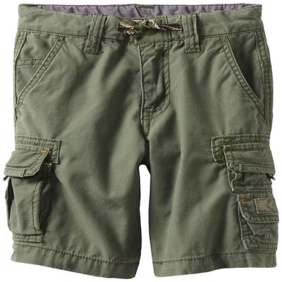 Unionbay Little Boys' Reed Cargo Short, Dark Hedge, 7