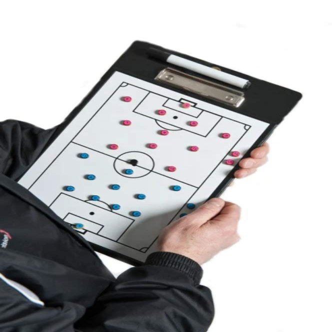 Precision PT Soccer Coaches Double-Sided Clipboard, one Size, K-REY-TR812