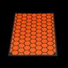 RydeSafe Reflective Decals - Hexagon Kit - Large (Orange) view 2