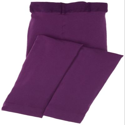 Jefferies Socks Girls 2-6X Microfiber Footless Tight, Purple, 2-4 Years