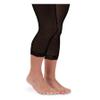 Jefferies Socks Girls 2-6X Dots and Frills Capri, Black, 2-4 Years view 1
