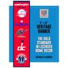 NBA Washington Wizards Heritage Banner view 1