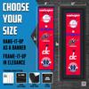 NBA Washington Wizards Heritage Banner view 3