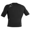 O'Neill Wetsuits UV Sun Protection Mens Hammer Short Sleeve Crew Sun Shirt Rash Guard, Black/Black/Black, XX-Large view 2