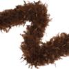 Zucker Turkey Feather Chandelle Boa - (72 Inch) Heavy Feather Boas for Adults - Roaring 20's Costume, Mardi Gras Party Boa view 3