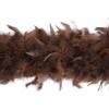 Zucker Turkey Feather Chandelle Boa - (72 Inch) Heavy Feather Boas for Adults - Roaring 20's Costume, Mardi Gras Party Boa view 4