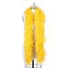 Zucker Turkey Feather Chandelle Boa - (72 Inch) Heavy Feather Boas for Adults - Roaring 20's Costume, Mardi Gras Party Boa view 3