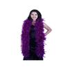 Zucker Turkey Feather Chandelle Boa - (72 Inch) Heavy Feather Boas for Adults - Roaring 20's Costume, Mardi Gras Party Boa view 1