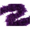 Zucker Turkey Feather Chandelle Boa - (72 Inch) Heavy Feather Boas for Adults - Roaring 20's Costume, Mardi Gras Party Boa view 2