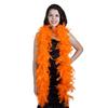 Zucker Turkey Feather Chandelle Boa - (72 Inch) Medium Weight Feather Boas for Party- Roaring 20's Costume, Mardi Gras Boa view 1
