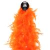 Zucker Turkey Feather Chandelle Boa - (72 Inch) Medium Weight Feather Boas for Party- Roaring 20's Costume, Mardi Gras Boa view 4