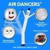 LookOurWay Air Dancers Inflatable Tube Man Attachment - 20 Feet Tall Wacky Waving Inflatable Dancing Tube Guy for Business Promotion - Blower Not Included - White view 2