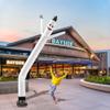 LookOurWay Air Dancers Inflatable Tube Man Attachment - 20 Feet Tall Wacky Waving Inflatable Dancing Tube Guy for Business Promotion - Blower Not Included - White view 4
